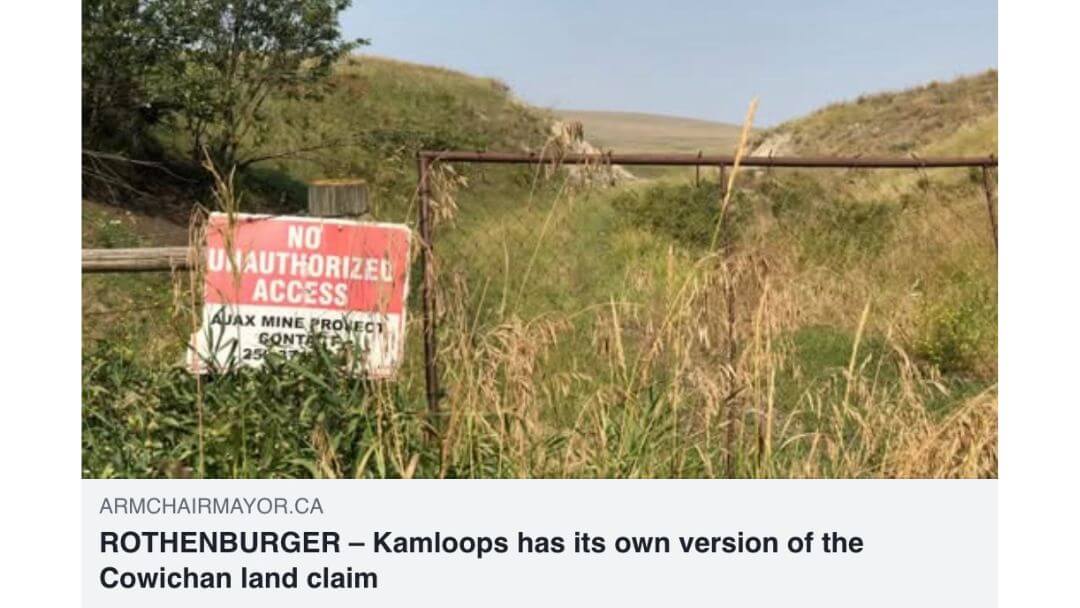 Kamloops Version of Cowichan Land Claim