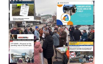 Kamloops Voters Society Rallies at City Hall