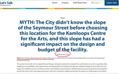 Which is it, City of Kamloops?