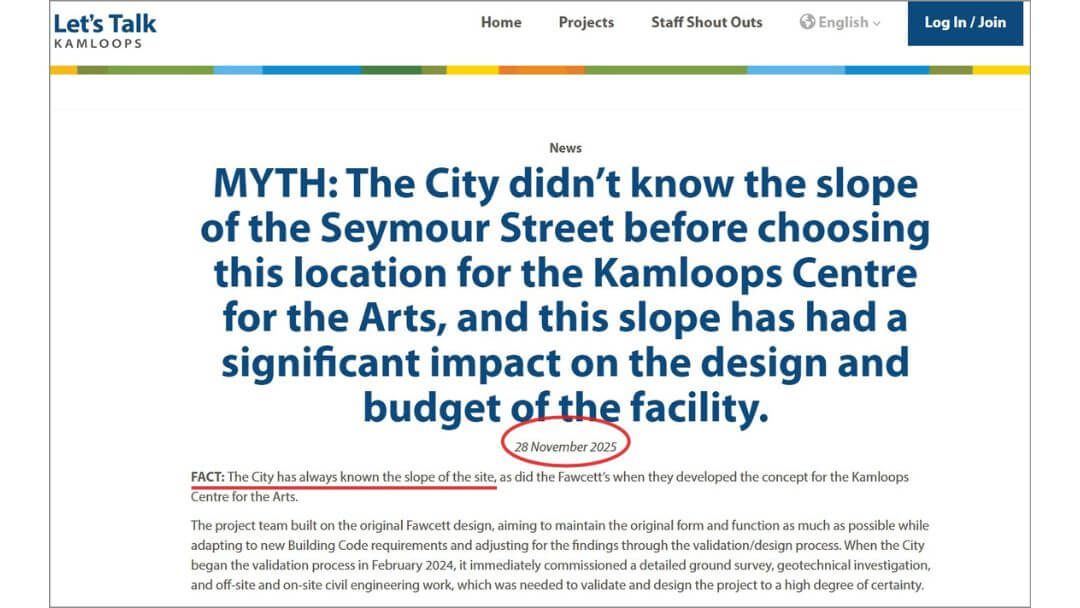 Which is it, City of Kamloops