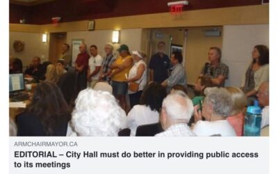 City Hall Must do Better Providing Public Access to Meetings