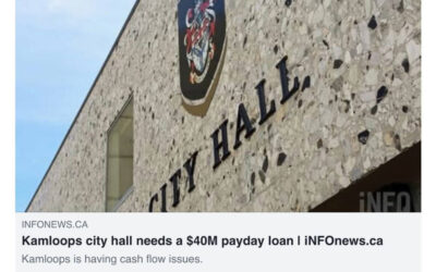 Kamloops Seeks $40M Short‑Term Loan