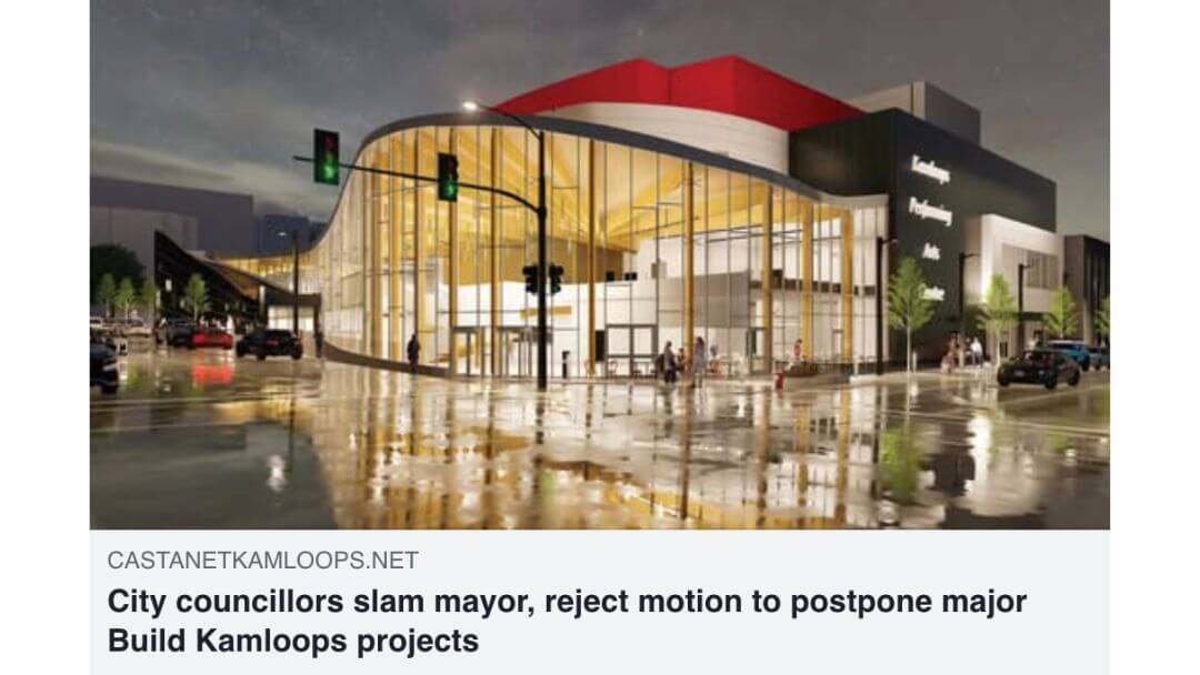 Kamloops City Hall and Build projects debate