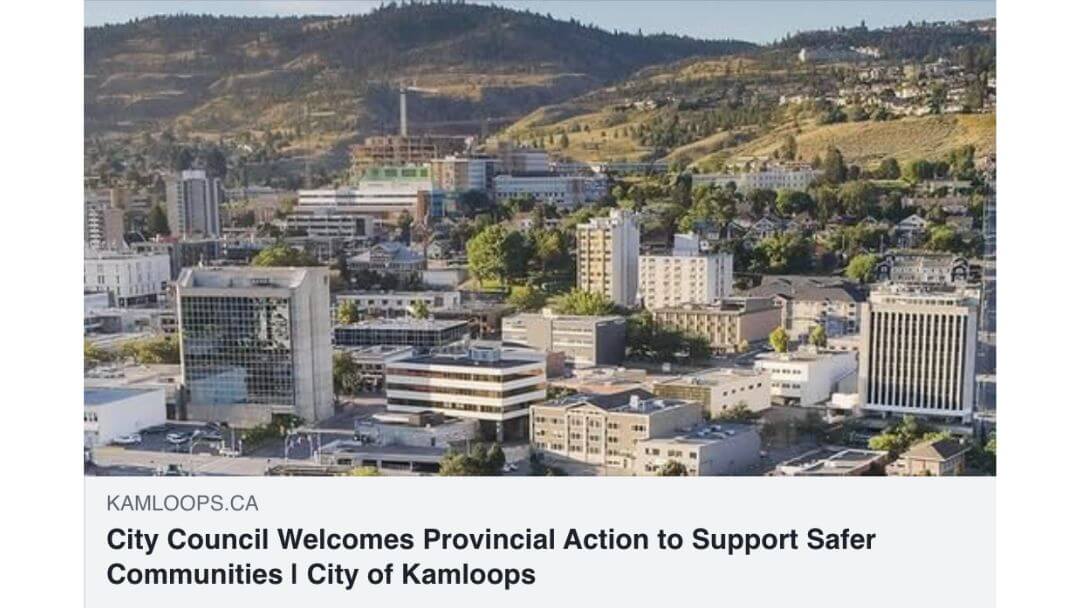 SEO imaging for Kamloops City Hall's notification